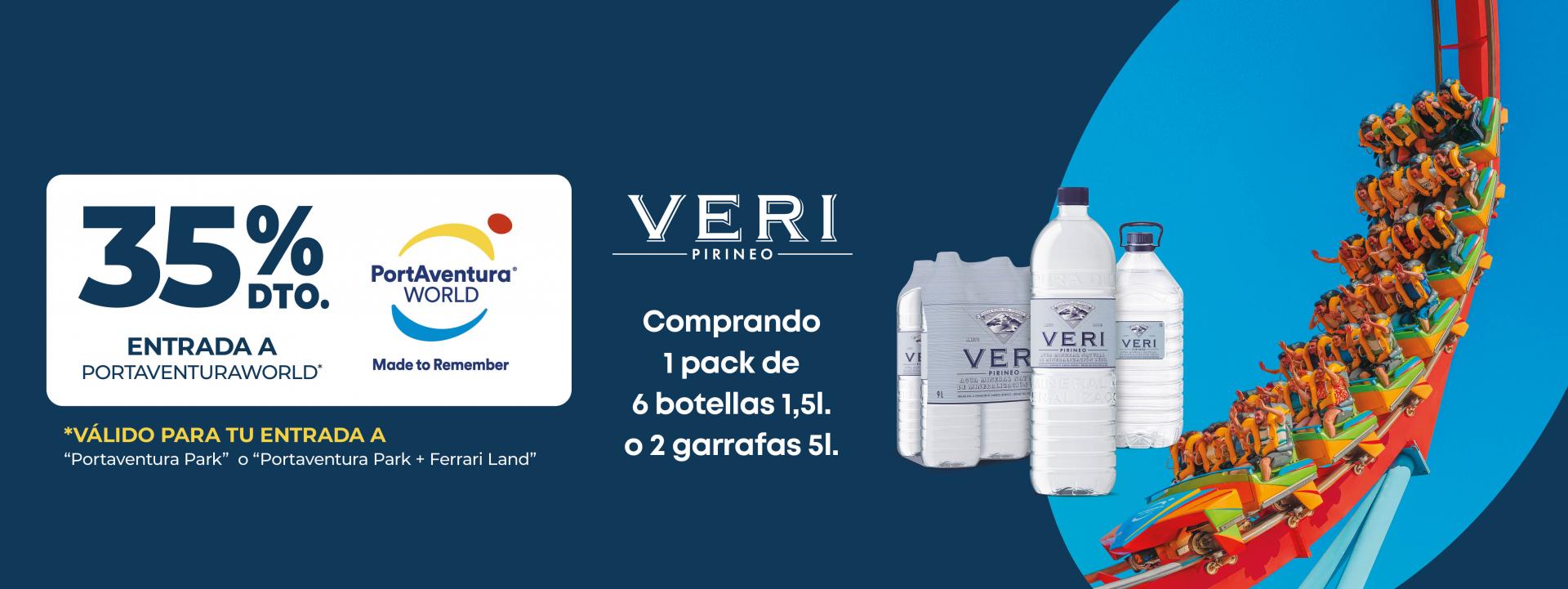 Ven a PortAventura World con Veri 26