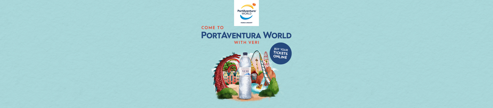 Ven a PortAventura World con Veri