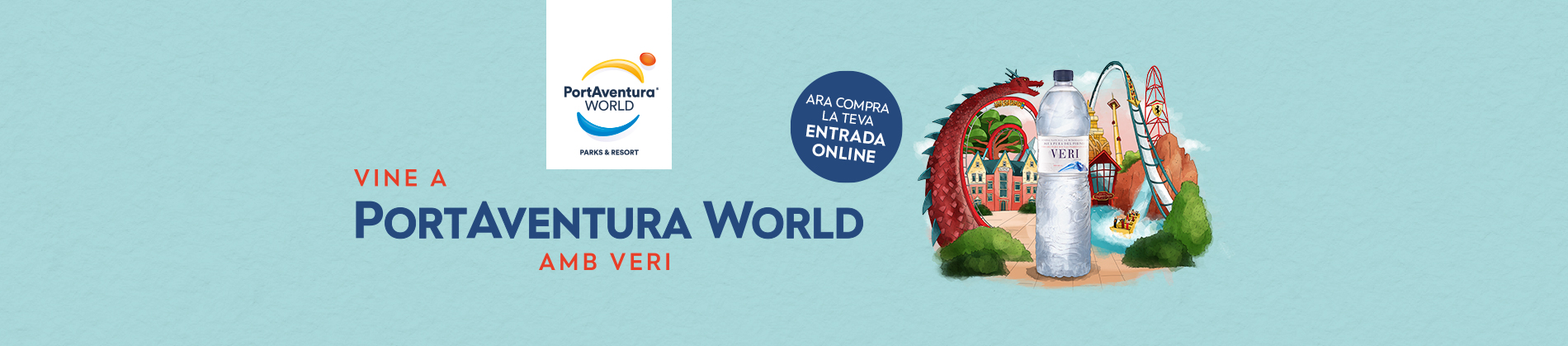Vine a PortAventura World amb Veri
