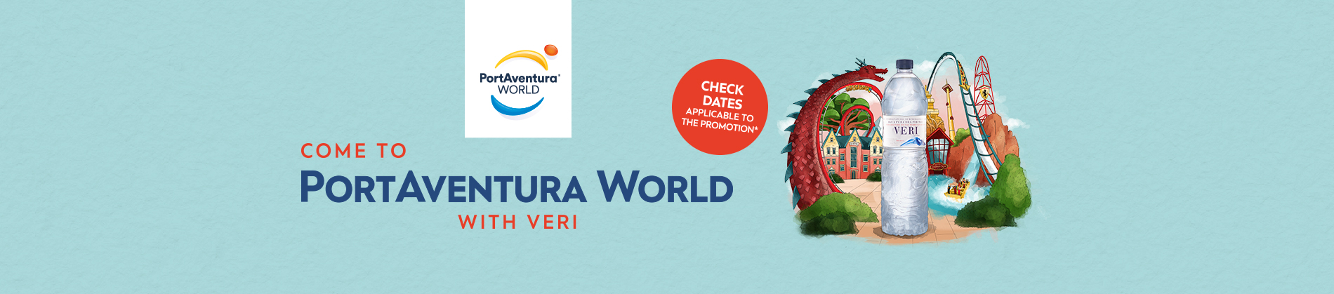 Come to PortAventura World with Veri