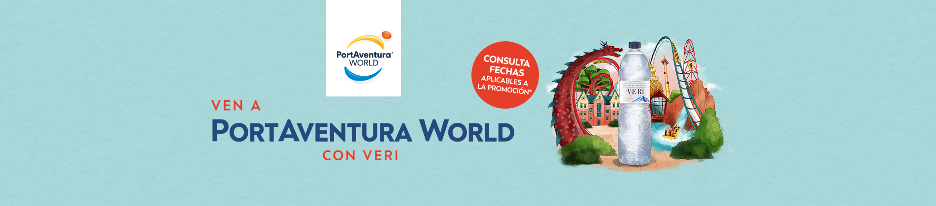 Ven a PortAventura World con Veri